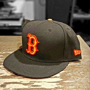 Boston Red Sox New Era 9fifty Hat. Custom Embroidered with "BOSTON STRONG".